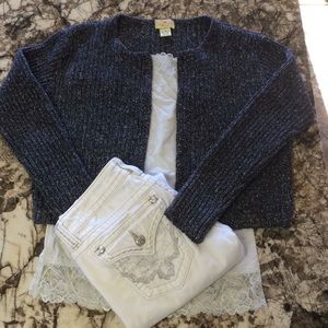 Limited America zippered sweater.